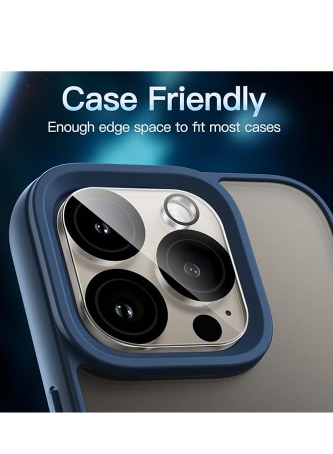 Devon iPhone 13 Pro Tempered Glass Camera Protector Film Lens Shield Durable Scratch Resistant for Daily Use Outdoor Protection - Image 3