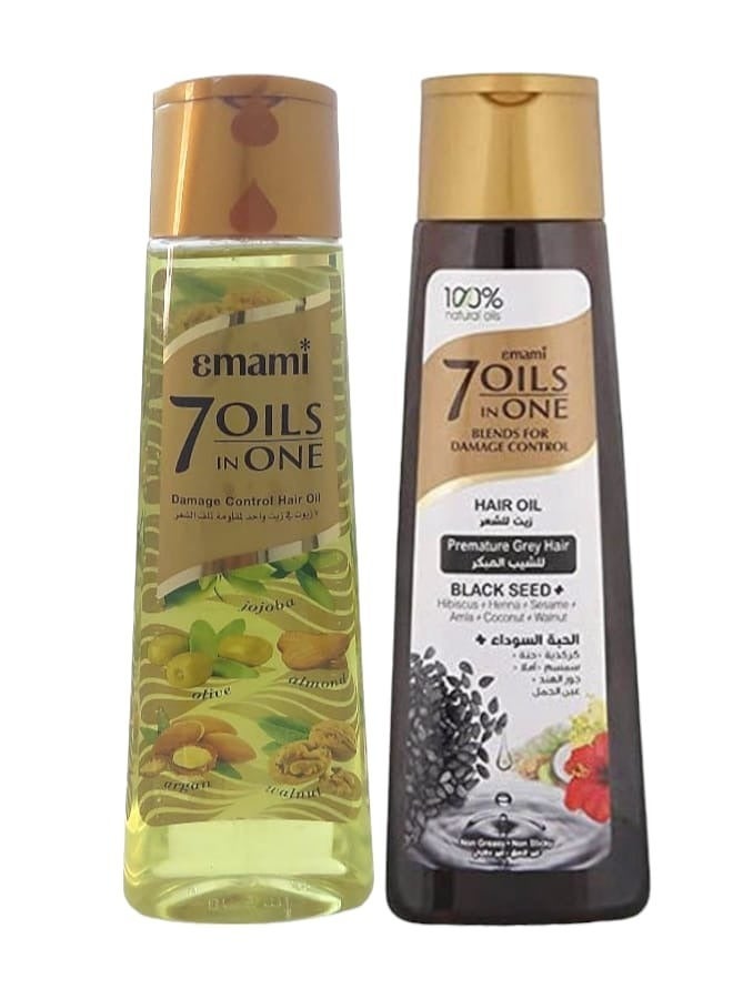 7 Oils In One Damage Control Hair Oil & Premature Grey Hair