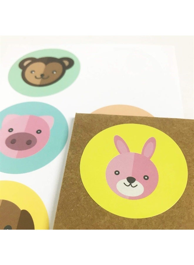 TownStix 40 Sheets - Animal Stickers Sheets - 400 Stickers, 1.5" - Image 5