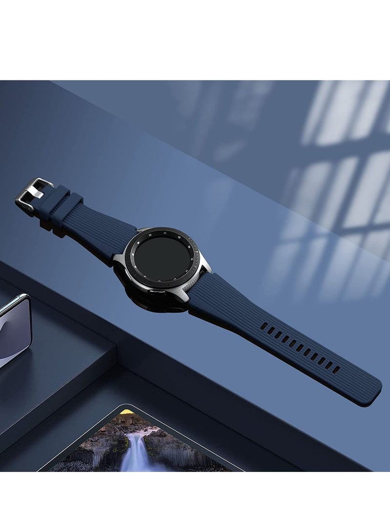 22mm Silicone Wrist Band Strap for Samsung Galaxy Watch 46mm SM-R800 Smartwatch Replacement Bracelet Watchband Strap - Image 4
