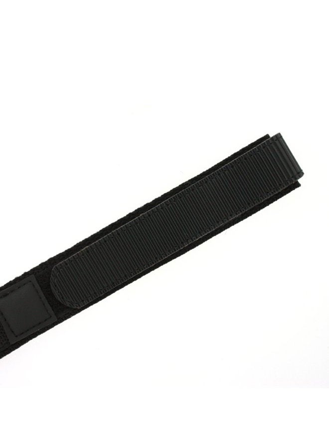 Tech Swiss Watch Band Nylon One Piece Wrap Sport Strap Black Adjustable - Image 3