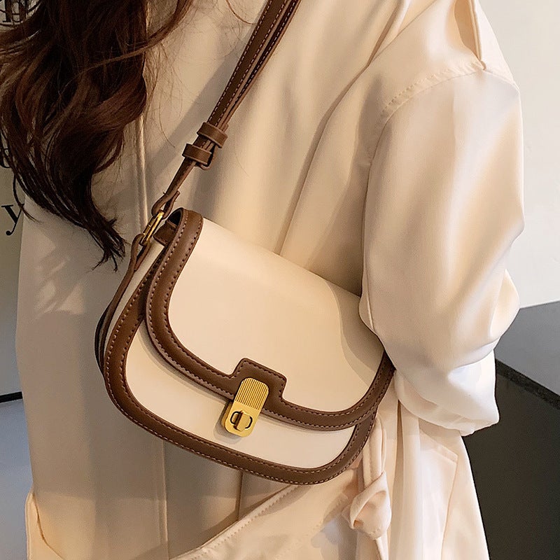 This Year'S Popular Bag For Women 2022 New High-Grade Ins Niche Fashion All-Matching Messenger Bag Saddle Bag - Image 2