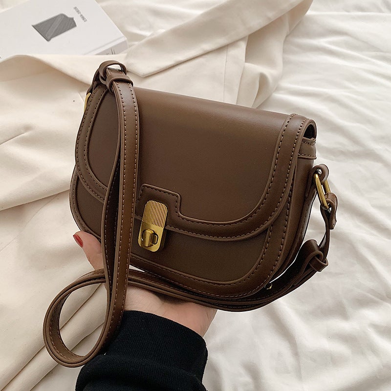 This Year'S Popular Bag For Women 2022 New High-Grade Ins Niche Fashion All-Matching Messenger Bag Saddle Bag - Image 1