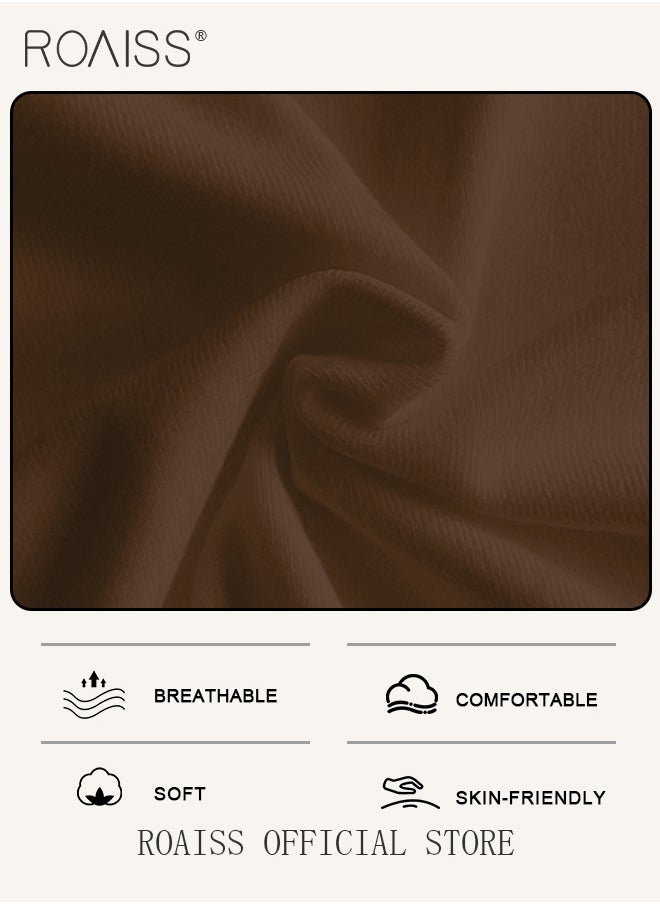 roaiss Women Mock Neck Base Layer Top Solid Color Design Slim Fit Versatile Long Sleeve Women T-Shirt Skin Friendly Fabric Comfortable and Breathable Flattering for All Body Types Ideal for Work and School  - Image 4