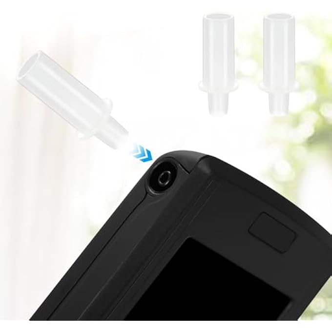 rayihni Alcohol Tester Mouthpieces, 32 Pieces, Universally Compatible, Reusable, Plastic - Image 2