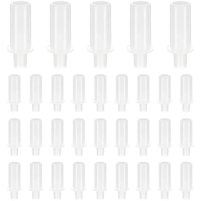 rayihni Alcohol Tester Mouthpieces, 32 Pieces, Universally Compatible, Reusable, Plastic - Image 1