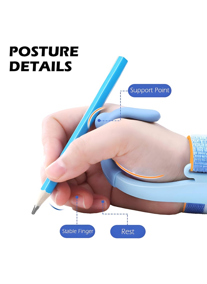 Generic - Bended Wrist Pencil Grip Corrector For Kids - Adjustable Writing Aid Tool Designed To Help Children, Students Hold Pens Properly And Improve Handwriting Posture Effectively - Image 1