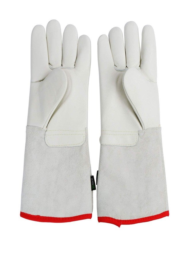 U.S. Solid 45cm (17.7") Long Cryogenic Gloves LN2 Liquid Nitrogen Protective Gloves - Image 5
