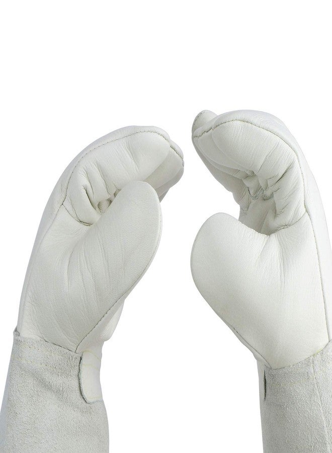 U.S. Solid 45cm (17.7") Long Cryogenic Gloves LN2 Liquid Nitrogen Protective Gloves - Image 2