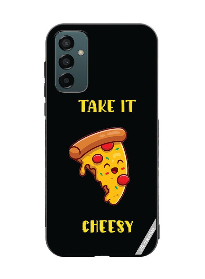 VR CREATIVE Protective Case Cover For Samsung Galaxy F23 Take It Cheesy Design Multicolour - Image 1