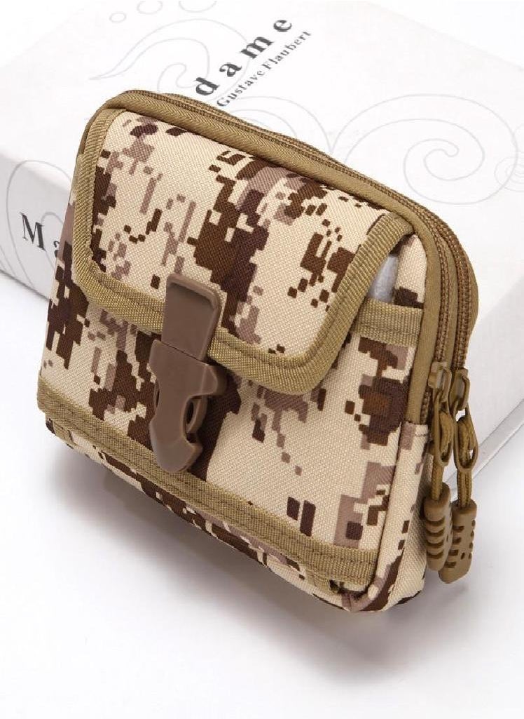 Eckek - Tactical Coin Purse Casual Waist Fanny Packs Waterproof Pouch Waist Packs for 6.5 Inch Phone Pouch Bag - Image 1