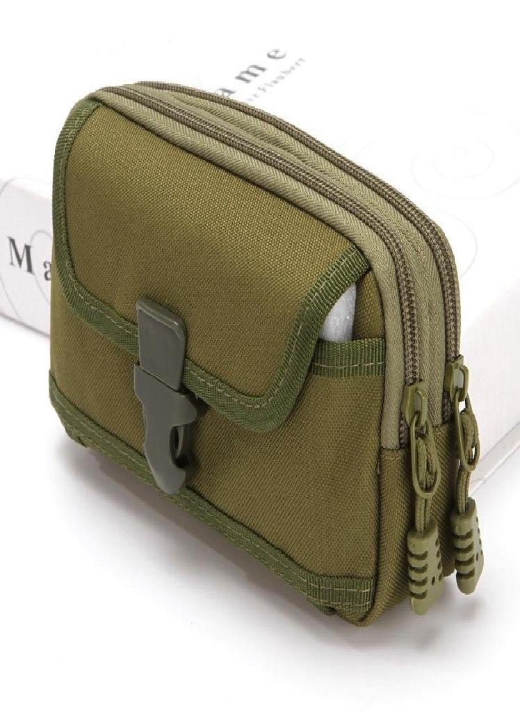Eckek - Tactical Coin Purse Casual Waist Fanny Packs Waterproof Pouch Waist Packs for 6.5 Inch Phone Pouch Bag - Image 1