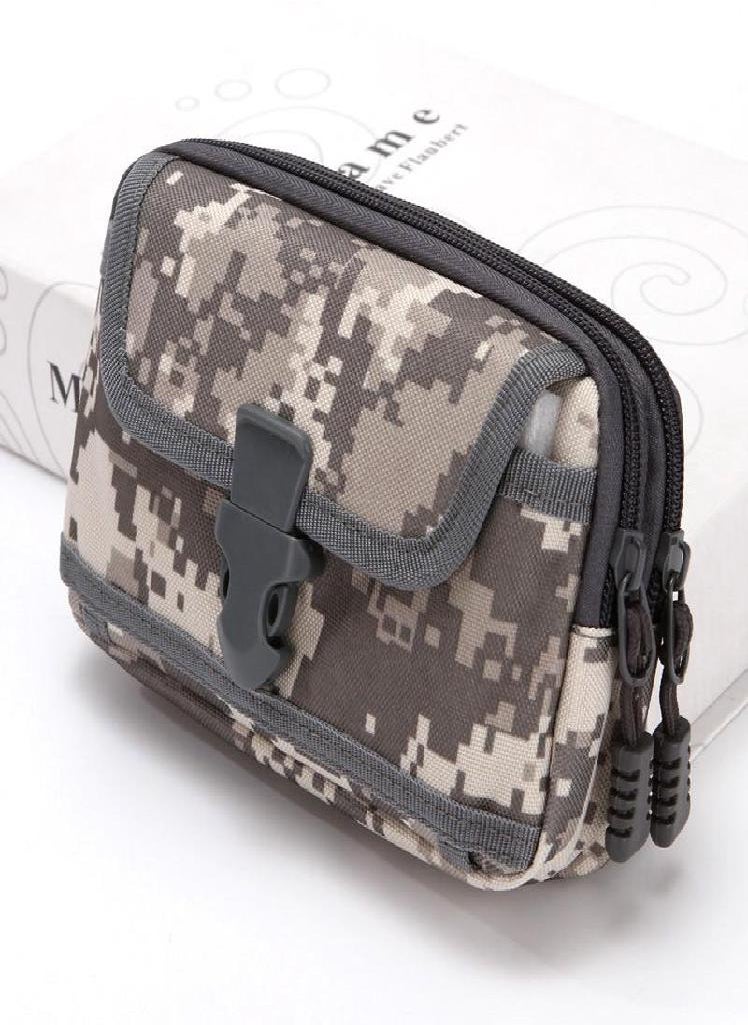 Eckek - Tactical Coin Purse Casual Waist Fanny Packs Waterproof Pouch Waist Packs for 6.5 Inch Phone Pouch Bag - Image 1