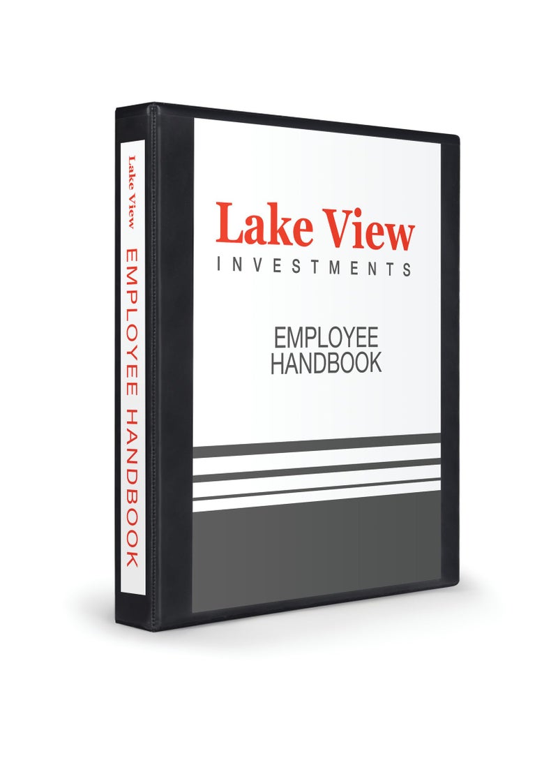 AVERY Avery Heavy-Duty View Binder, 1" One-Touch EZD Rings, 275-Sheet Capacity, DuraHinge, Black (79699)  - Image 1