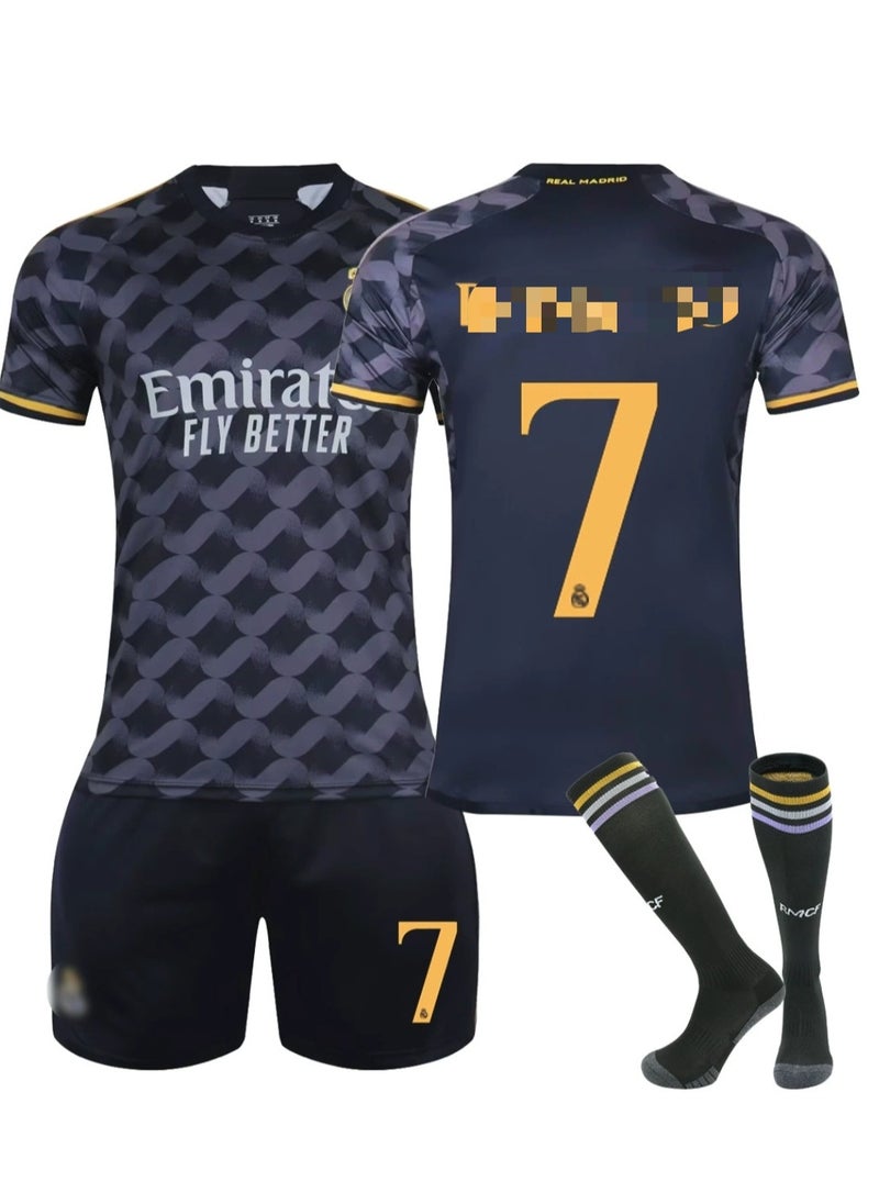 General 2024 No.7 Football Jerseys Shirt Kids Soccer Training uniform Suit  - Image 1