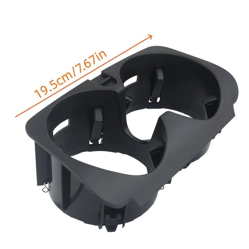 Carbon Fiber Center Console Cup Holder Insert for Mercedes 2015 2021 Replaces 2056800691 - Image 2