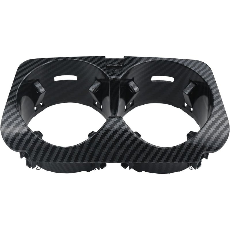 Carbon Fiber Center Console Cup Holder Insert for Mercedes 2015 2021 Replaces 2056800691 - Image 5