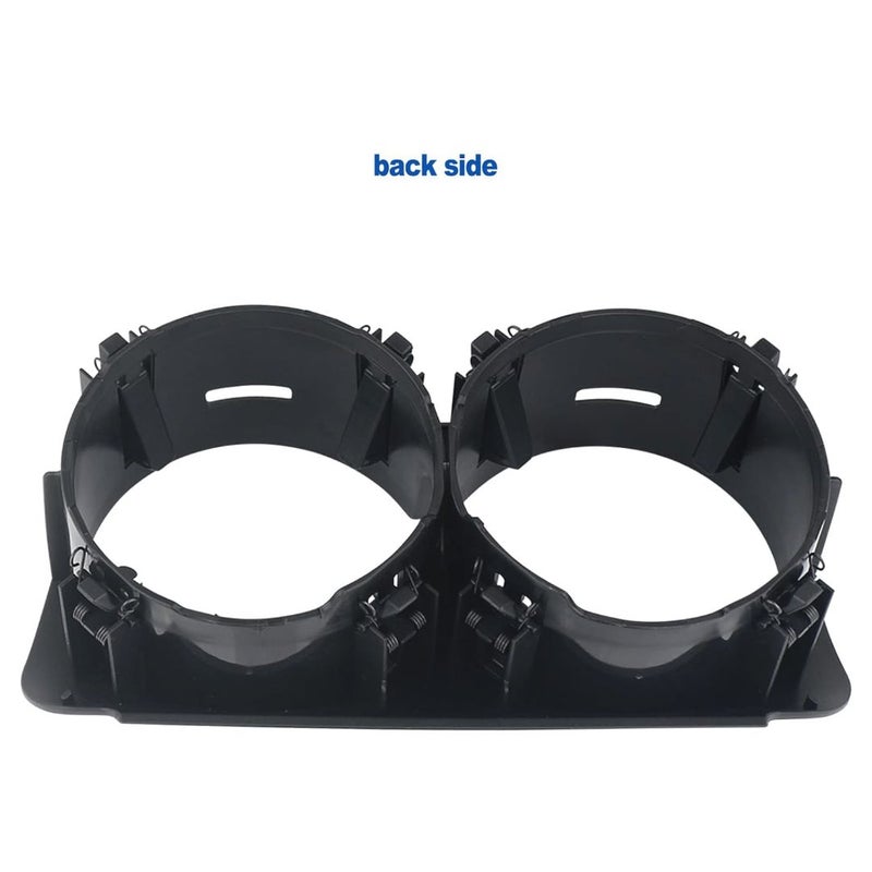 Carbon Fiber Center Console Cup Holder Insert for Mercedes 2015 2021 Replaces 2056800691 - Image 3