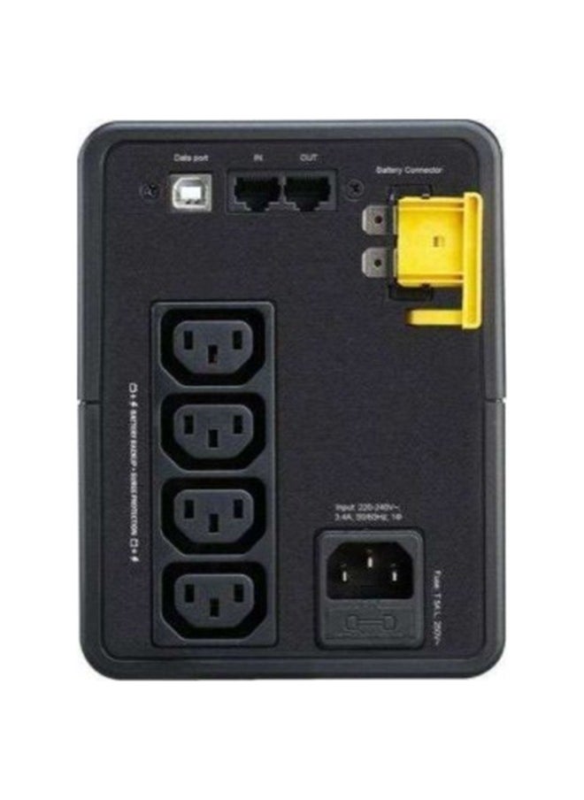 APC - APC Back UPS - UPS 750VA بطارية احتياطية وواقي من التيار الزائد، 230 فولت، 410 واط، 4x IEC C13، بطارية احتياطية مع AVR، حماية خط البيانات، مصدر طاقة غير منقطع، برج | BX750MI - Image 1