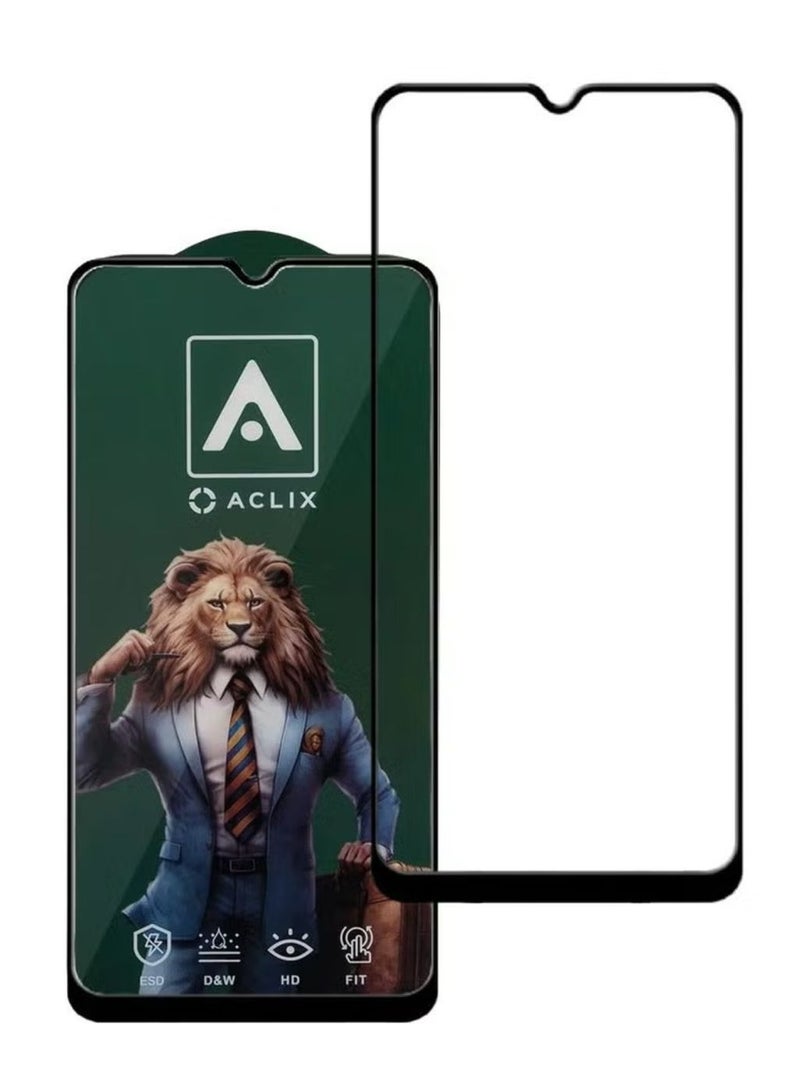 أكاليكس واقي شاشة من الزجاج المقسى 5D مصمم لهاتف اوبو A3S، غراء كامل من الحافة إلى الحافة، تغطية كاملة للشاشة وخالية من الفقاعات - Image 1