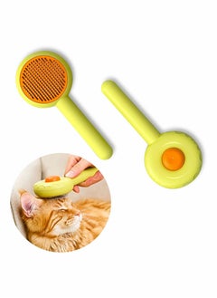KASTWAVE Cat Brush Dog Brush, Slicker Brushes for Grooming, Shedding Tool Dogs, Hair Remover Short/Long Haired Cats, Green  - Image 2