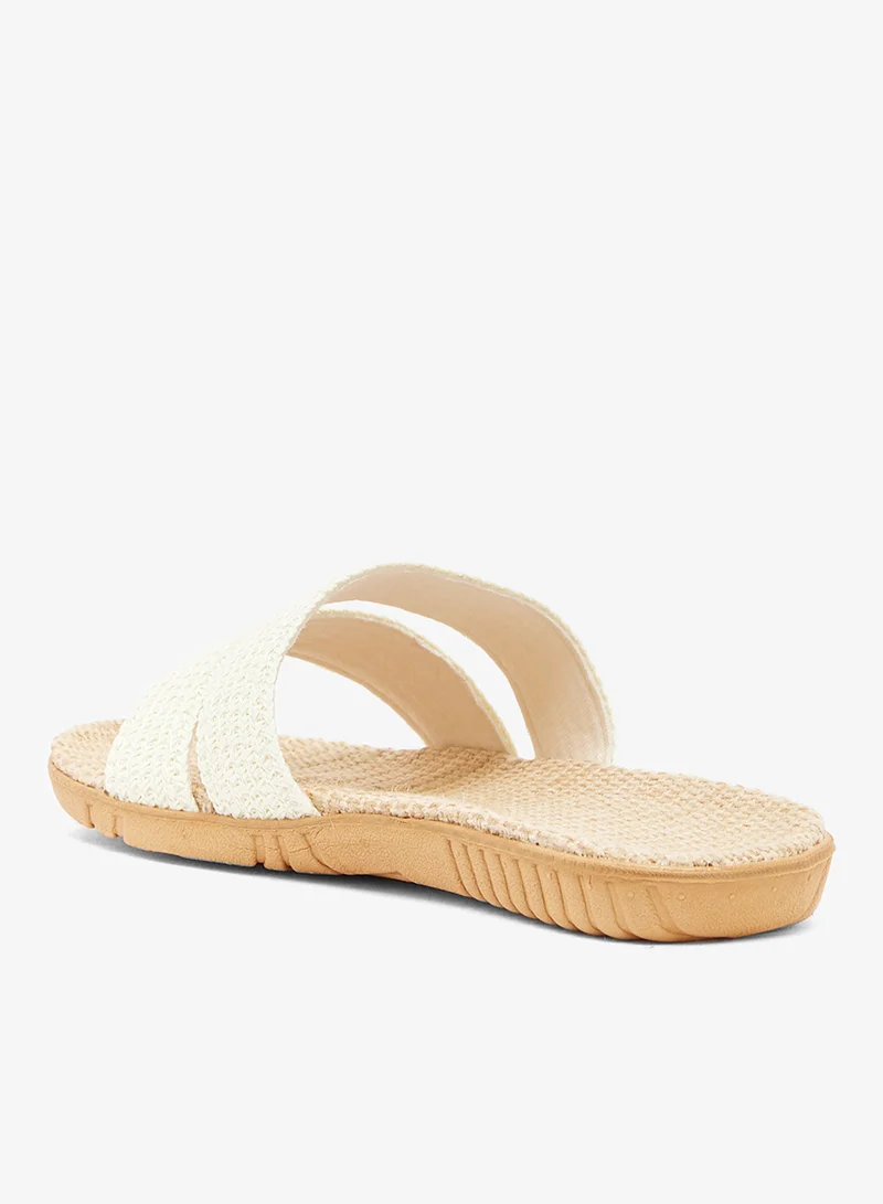 Ginger Dual Strap Flip Flops