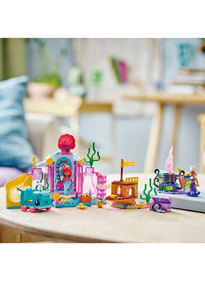LEGO Disney Princess Ariel’S Crystal Cavern Buildable Toy Playset For Kids, Mermaid Mini-Doll Figure And Fish Figure Gift Made For Girls And Boys Aged 4 Plus (141 Pieces) 43254  - Image 5