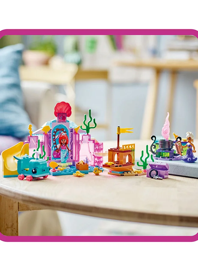 LEGO Disney Princess Ariel’S Crystal Cavern Buildable Toy Playset For Kids, Mermaid Mini-Doll Figure And Fish Figure Gift Made For Girls And Boys Aged 4 Plus (141 Pieces) 43254