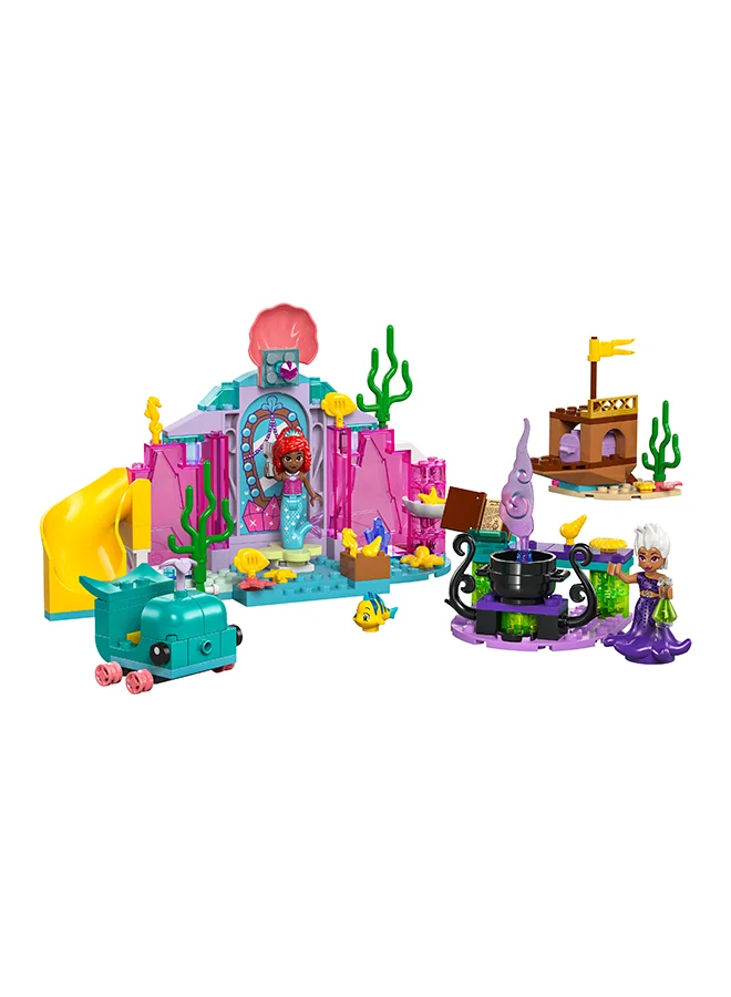 LEGO Disney Princess Ariel’S Crystal Cavern Buildable Toy Playset For Kids, Mermaid Mini-Doll Figure And Fish Figure Gift Made For Girls And Boys Aged 4 Plus (141 Pieces) 43254