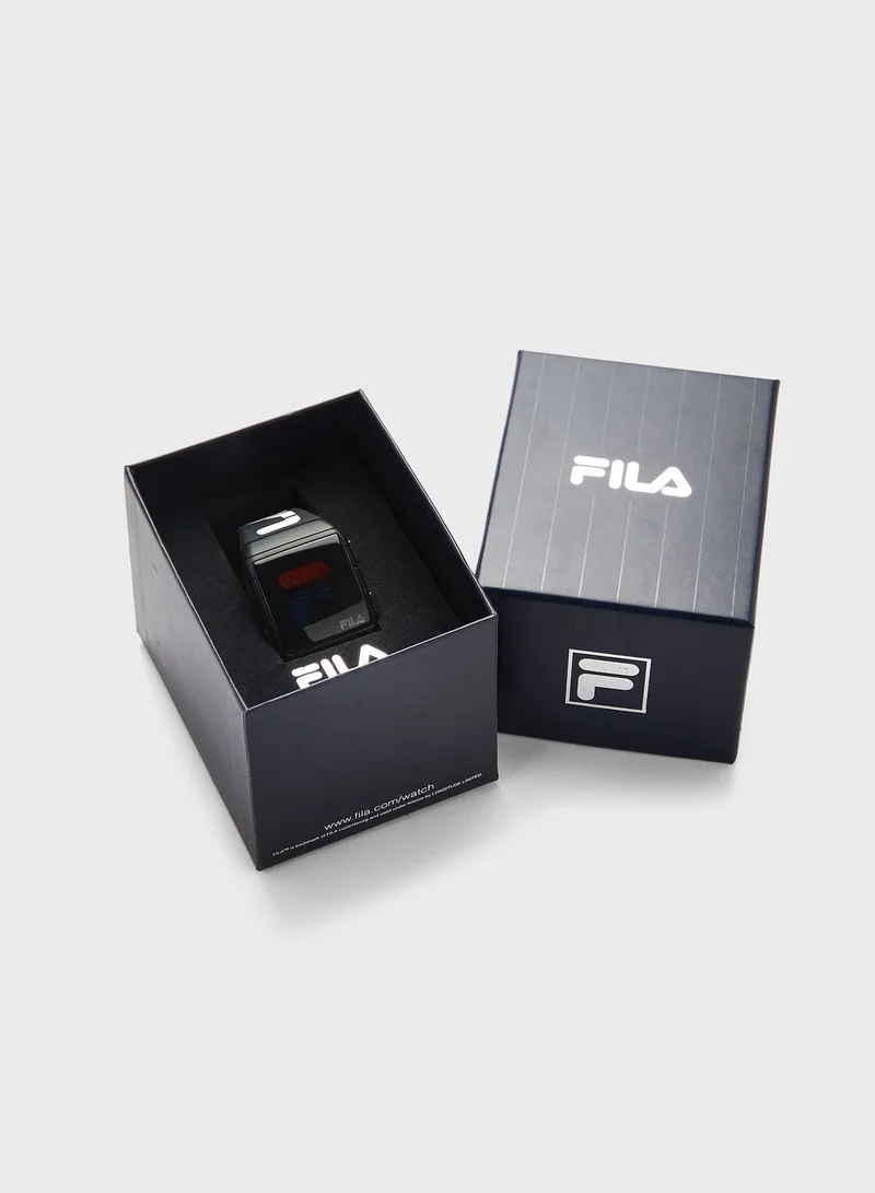 FILA Digital Silicone Watch
