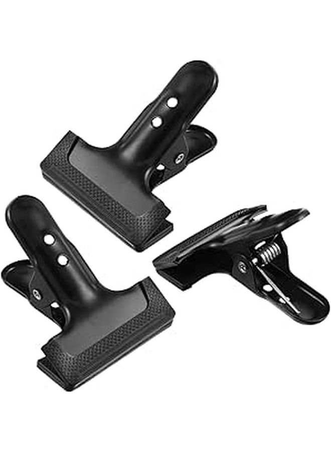 Best Photography Backdrop Clips 3 Pack Heavy Duty Spring Clamps for Photo Lights - Image 1