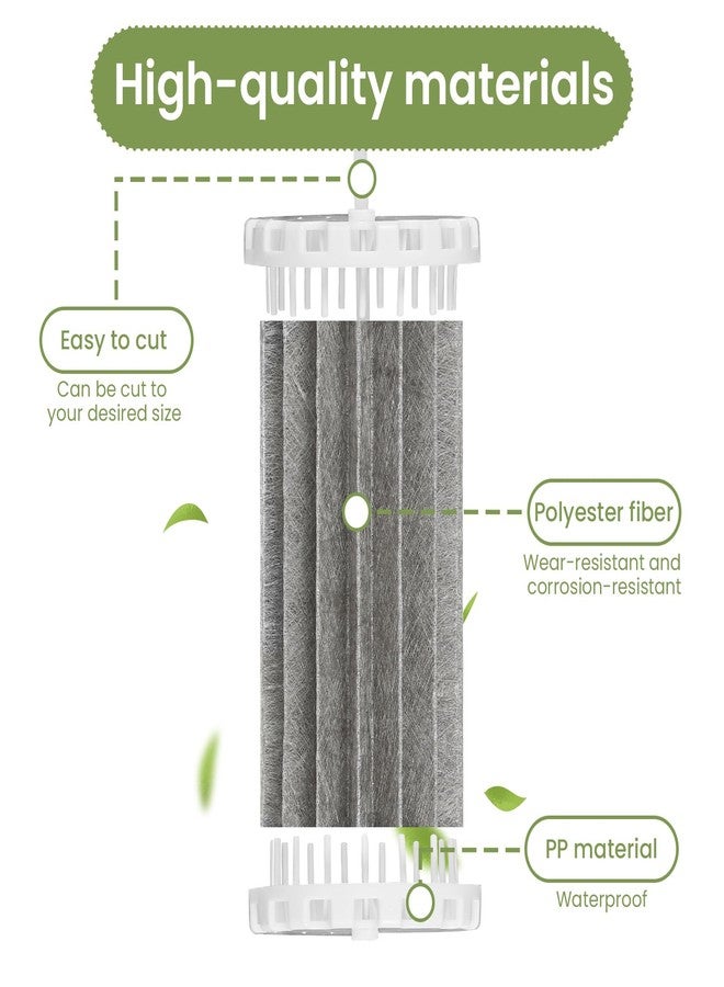 PIHIL Aquarium Filter Compatible with Marineland Penguin 200 200B 350 350B Power Filters,Bio-Wheel Assembly PRBW2350B,Replacement Fish Tank Filter Parts,4 Pack - Image 3