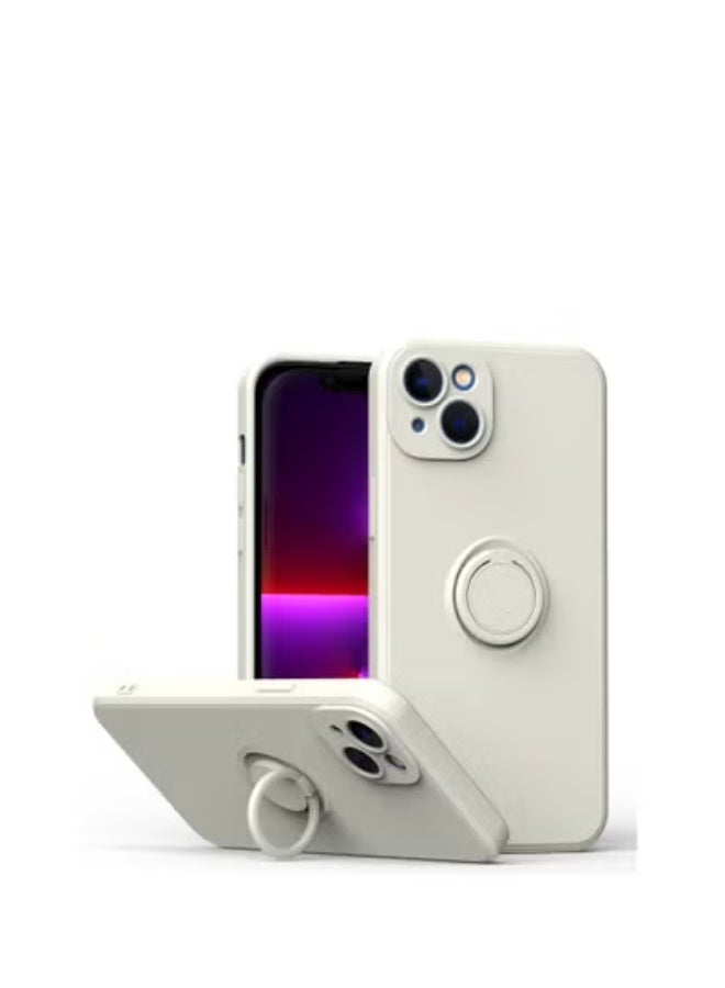 GULFLINK Back Cover Phone Protect Case for iPhone 14 Grass Purple - Image 1