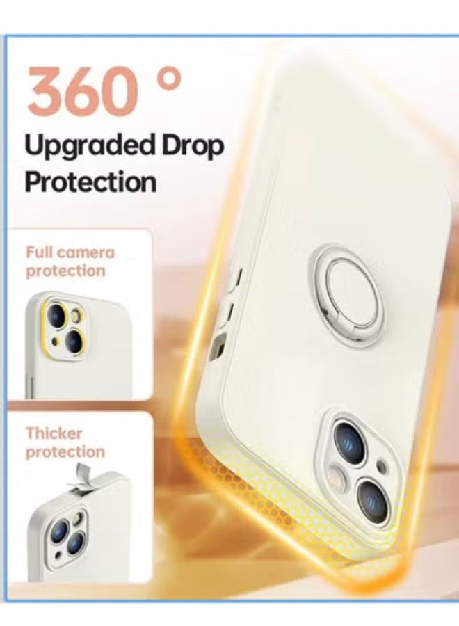 GULFLINK Back Cover Phone Protect Case for iPhone 14 Grass Purple - Image 2