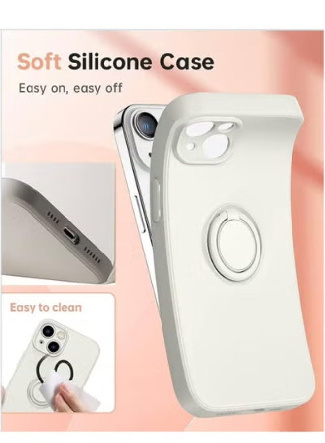 GULFLINK Back Cover Phone Protect Case for iPhone 14 Grass Purple - Image 4