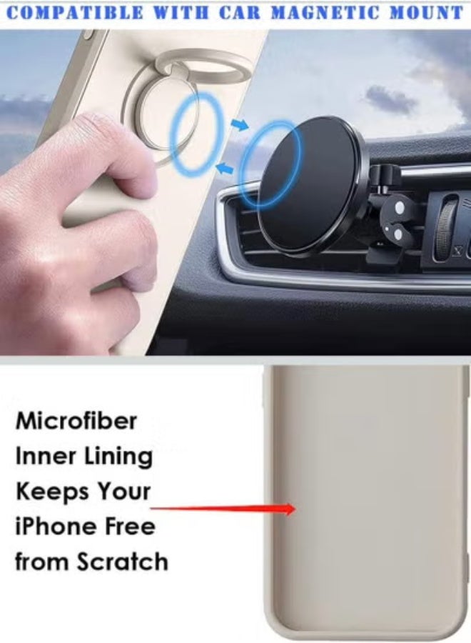 GULFLINK Back Cover Phone Protect Case for iPhone 14 Grass Purple - Image 5