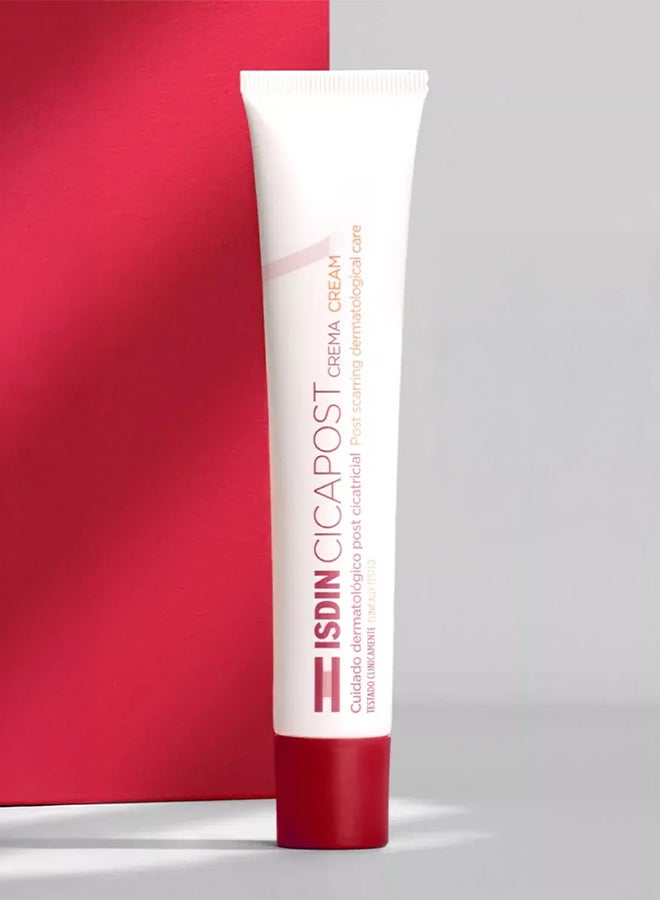 ISDIN Cicapost Post-Scar Cream [50G] – Specialized Repair Treatment To Improve The Color, Elasticity, And Appearance Of Post-Surgical Or Traumatic Scars - Image 2
