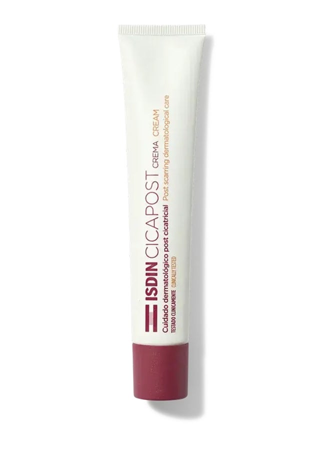 ISDIN Cicapost Post-Scar Cream [50G] – Specialized Repair Treatment To Improve The Color, Elasticity, And Appearance Of Post-Surgical Or Traumatic Scars - Image 1