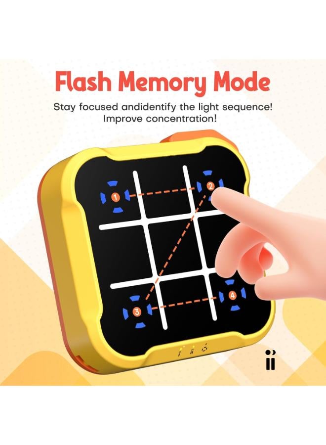 Handheld Electronic Tic Tac Toe Bolt Puzzle Game - Image 3