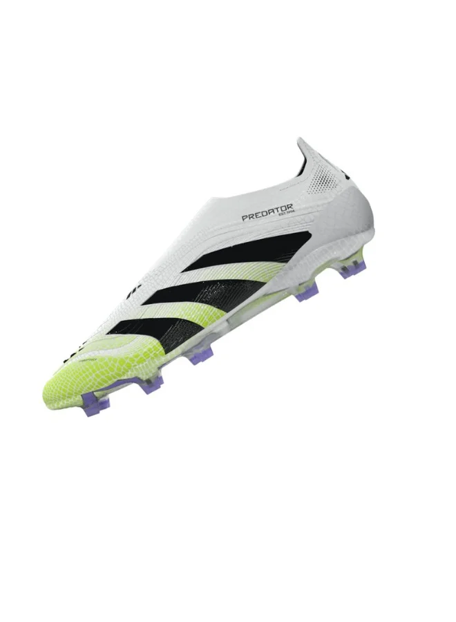 Adidas Predator Elite Ll Fg U White Football/Soccer Shoes For Unisex