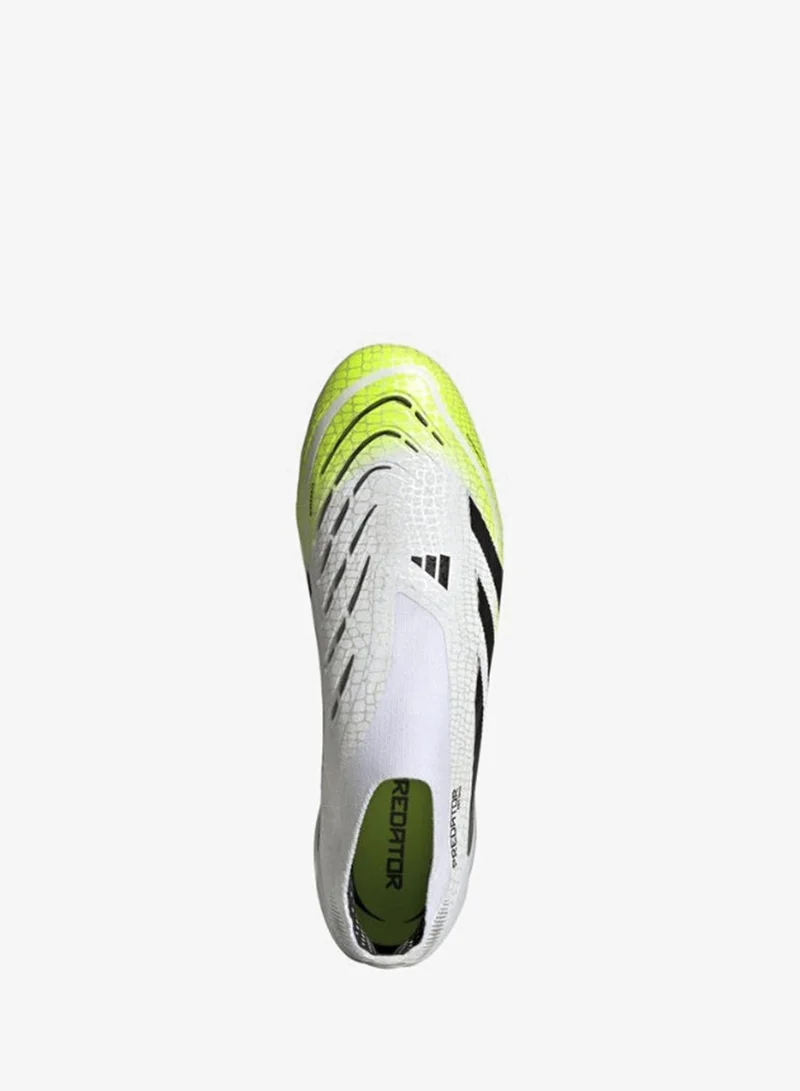 Adidas FTWWHT/CBLACK/LUCLEM Predator Elite Laceless Firm Ground Football Boots  | Best Price UAE