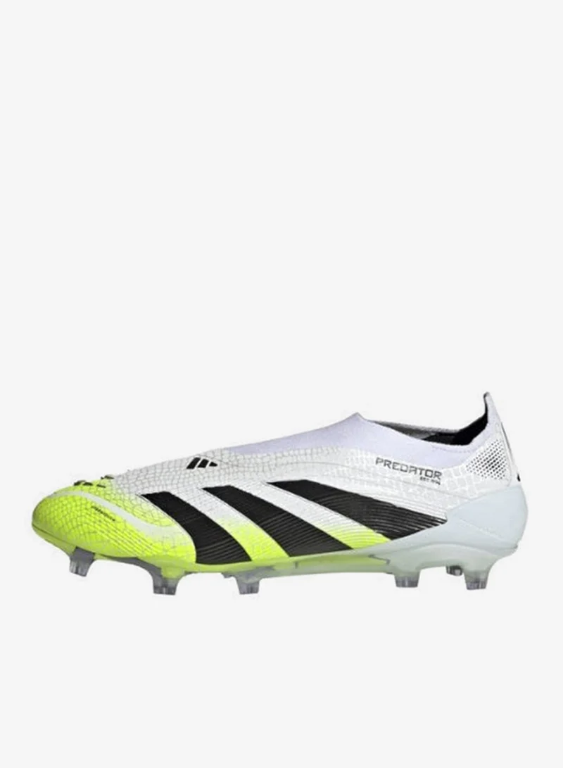 Adidas FTWWHT/CBLACK/LUCLEM Predator Elite Laceless Firm Ground Football Boots  | Best Price UAE