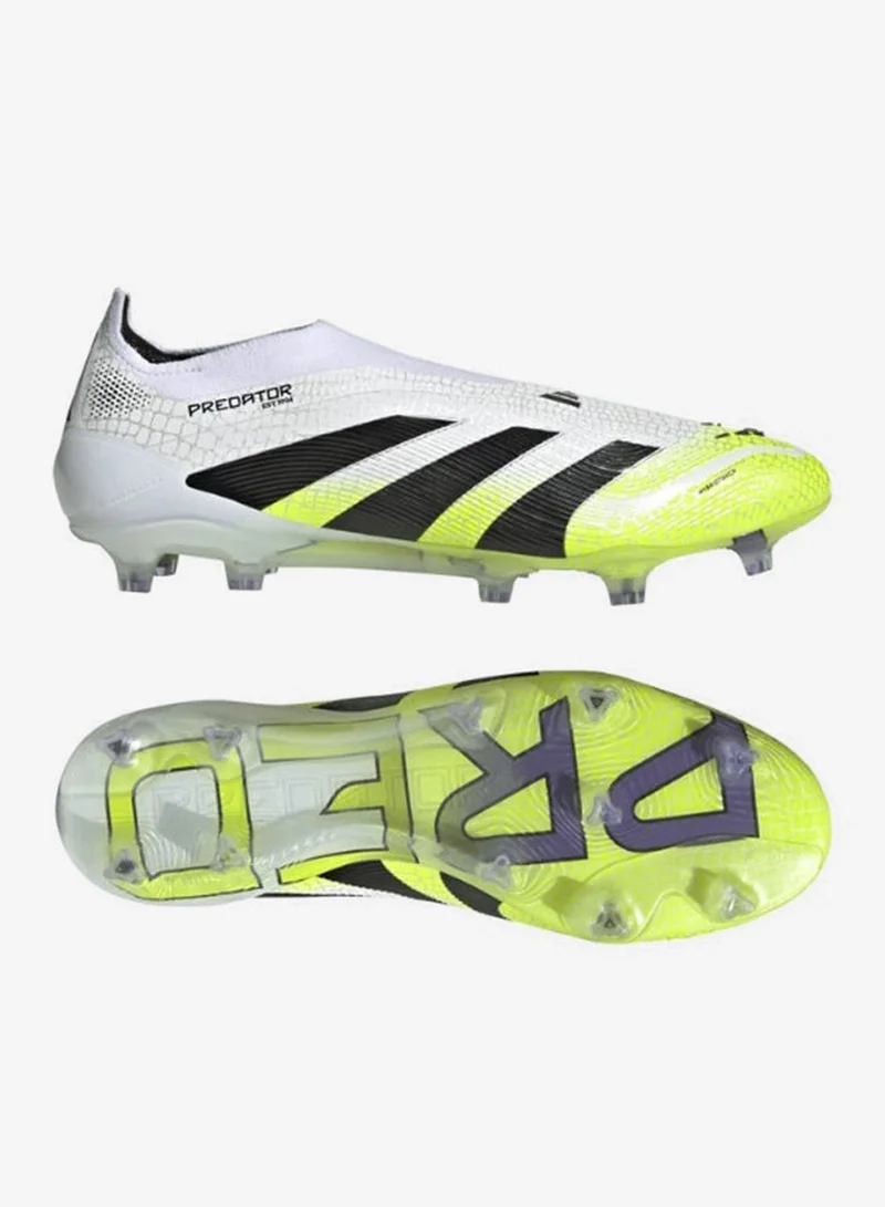Adidas FTWWHT/CBLACK/LUCLEM Predator Elite Laceless Firm Ground Football Boots  | Best Price UAE