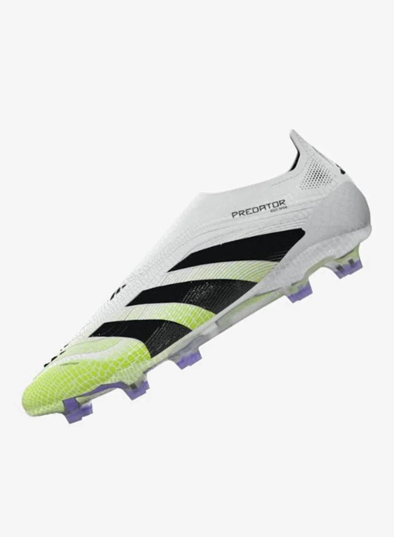 Adidas FTWWHT/CBLACK/LUCLEM Predator Elite Laceless Firm Ground Football Boots  | Best Price UAE