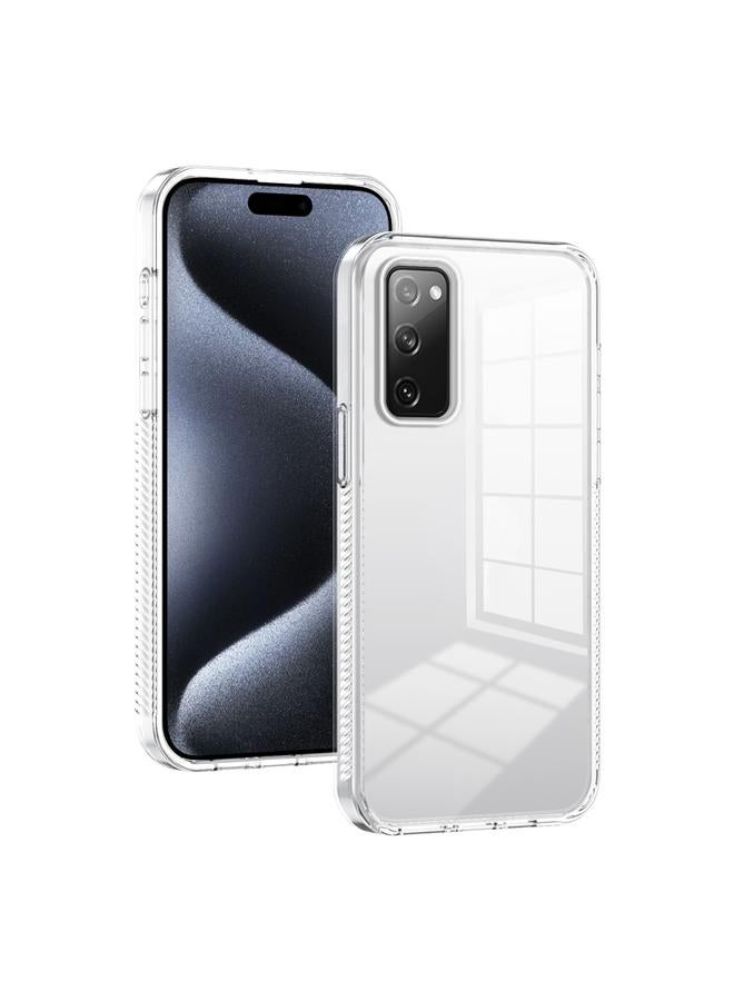 إيروريكس جراب لهاتف Samsung Galaxy S20 FE 5G 2.5 مم جراب هاتف هجين من مادة TPU من الأكريليك الشفاف المضاد للانزلاق - Image 1