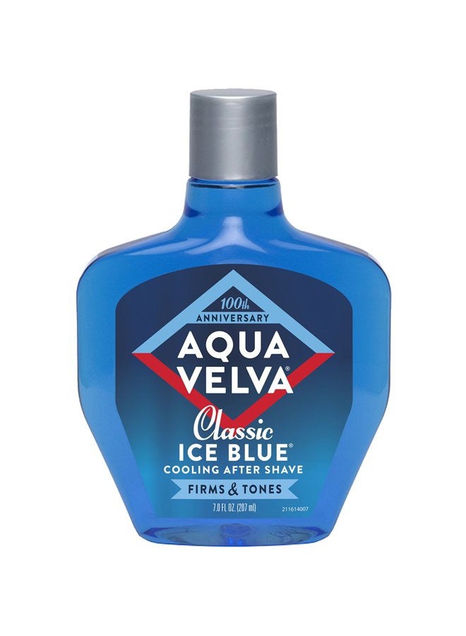Aqua Velva أفتر شيف كلاسيك آيس بلو، يهدئ، يبرد وينعش البشرة، 7 أونصة - Image 1