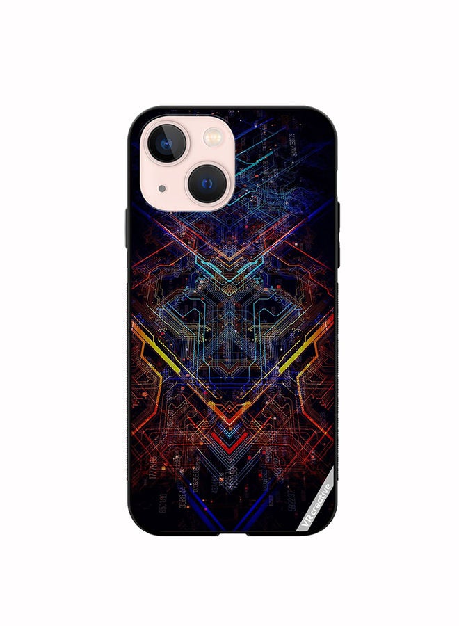 VR CREATIVE Protective Case Cover For Apple iPhone 13 mini Multicolor Design - Image 1