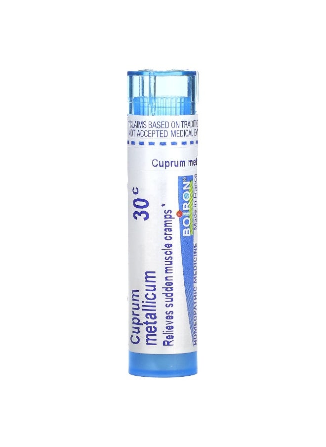 Boiron Boiron, Cuprum Metallicum, 30C, Muscle Cramp Relief, Approx 80 Pellets  - Image 1