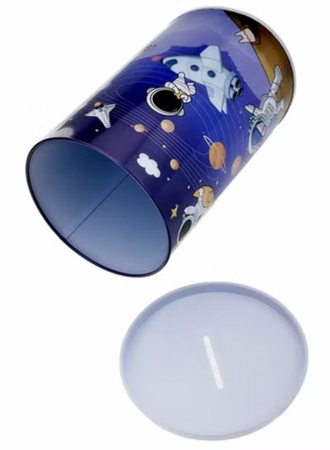 ACLIX Money Coin Bank Tinplate Space Design - Image 2