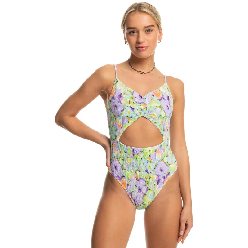 روكسي Blumen One-Piece Swimsuit - Women